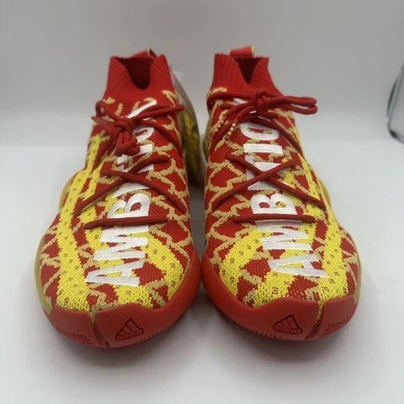 Adidas Pharrell x Crazy BYW Chinese New Year Sneakers Mens 10 Ambition EE8688 - Picture 4 of 12